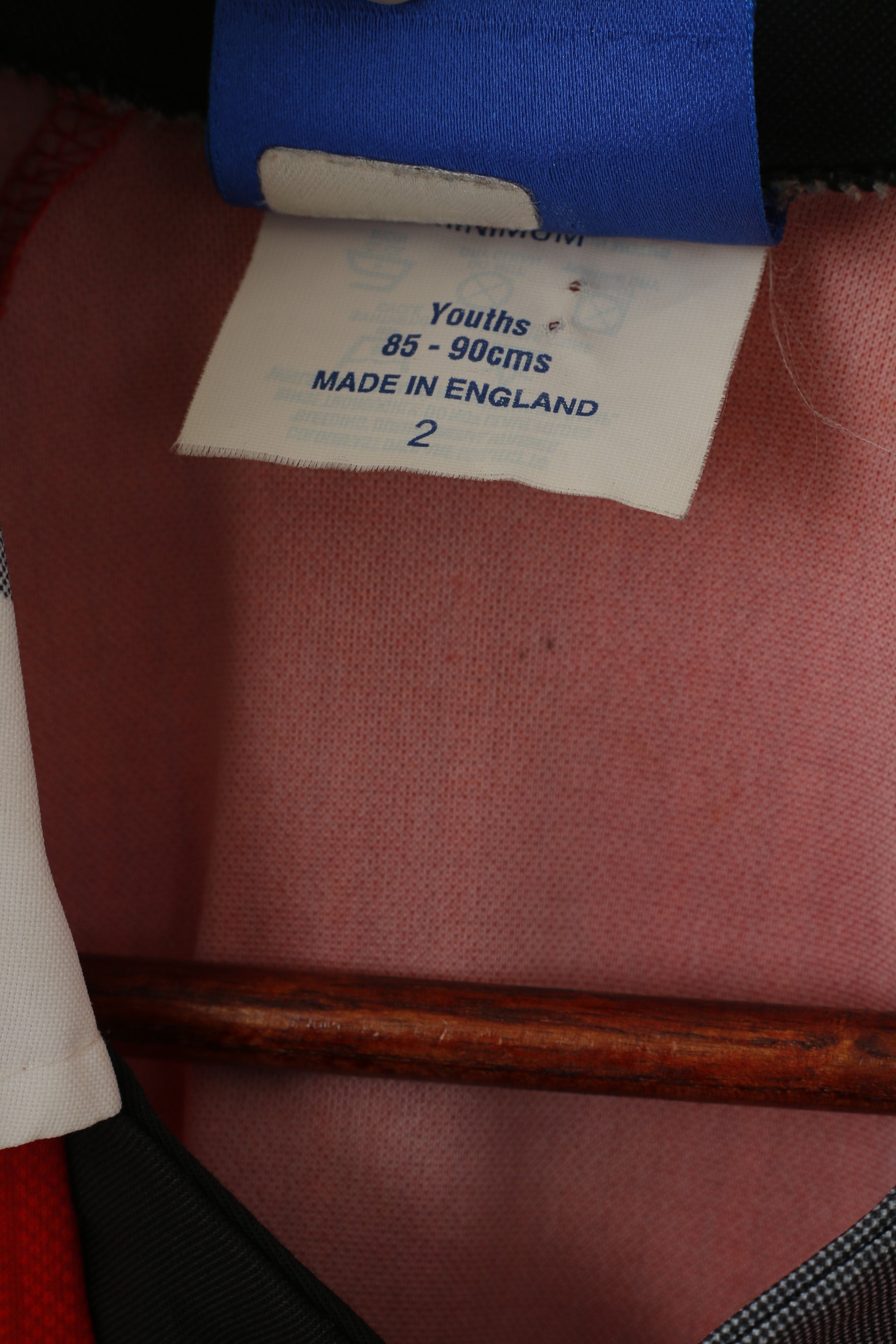 Umbro Manchester United Boys Y 10 Age Shirt Red Football Vintage Jersey Performance Top