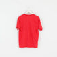 George Coca Cola Mens M T-Shirt Red Cotton Blend Classic Top Crew Neck