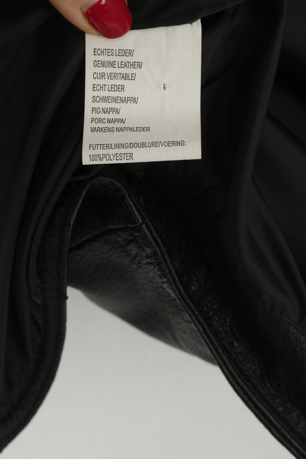 Vintage Hommes L Gilet En Cuir Noir Snap Front Rétro Poches Western Vest