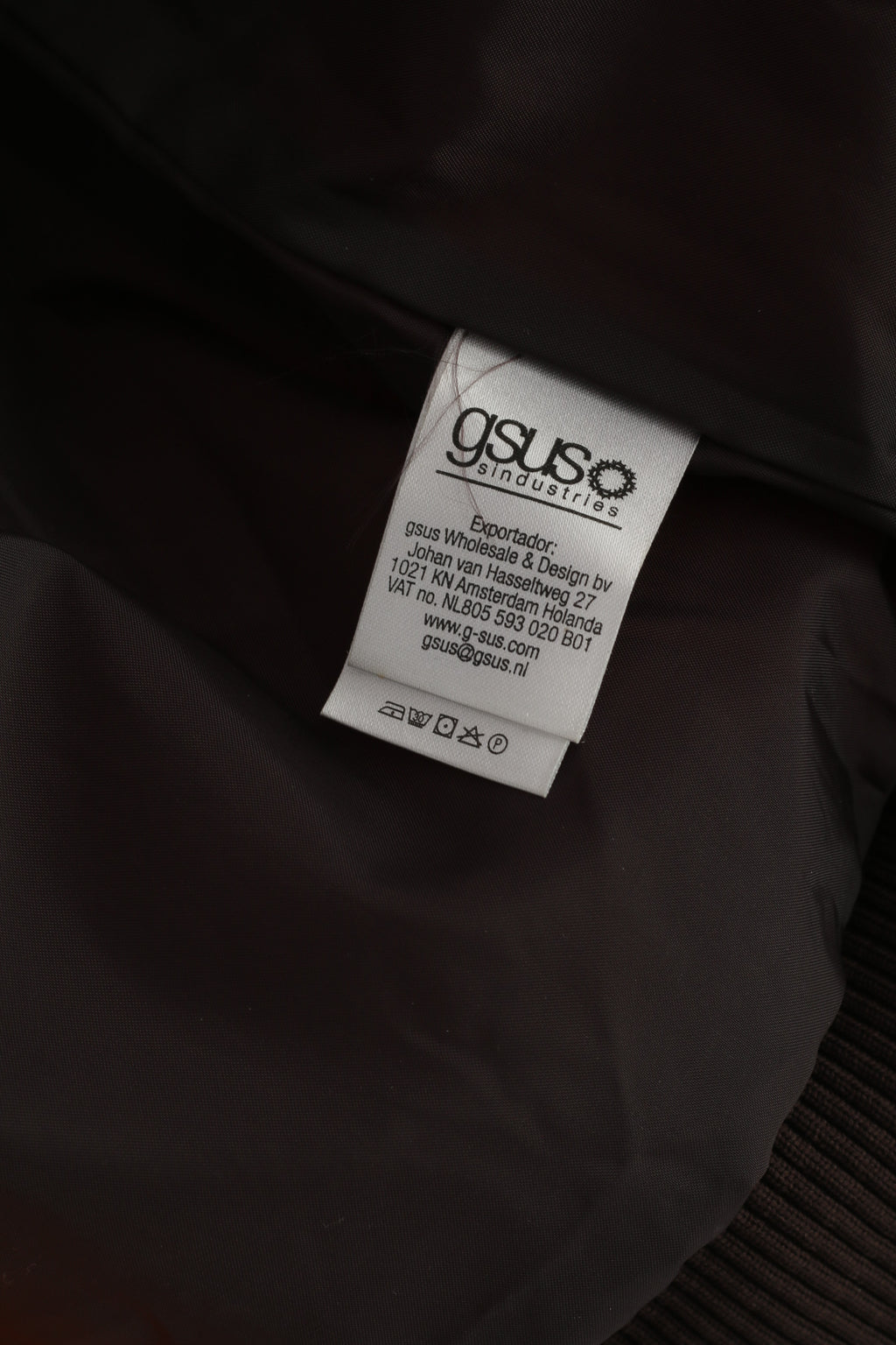 Gsus Sindustries Veste M pour femme en nylon orange rembourré avec fermeture éclair complète imperméable