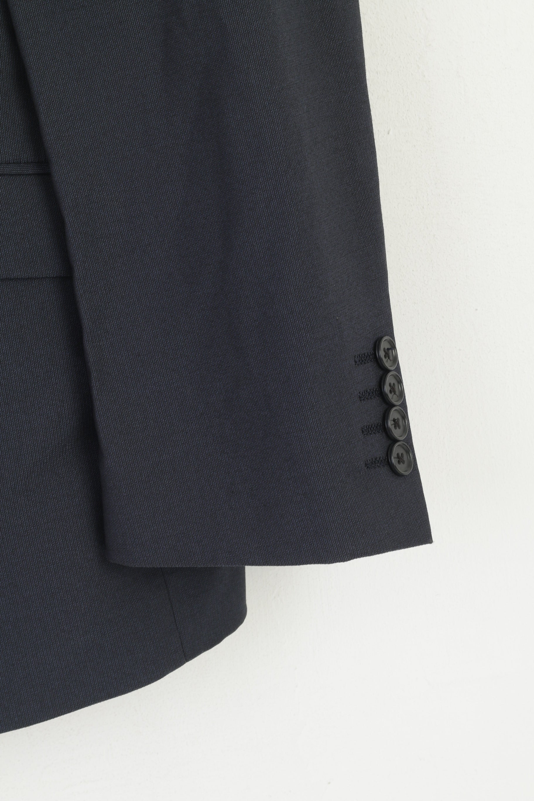 Daniel Grahame Uomo 46 56 Blazer Navy Spalline Giacca monopetto