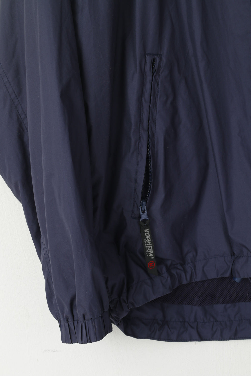 Norheim Men M Jacket Navy Lightweight Zip Up Mountain Hiking Sportswear Top