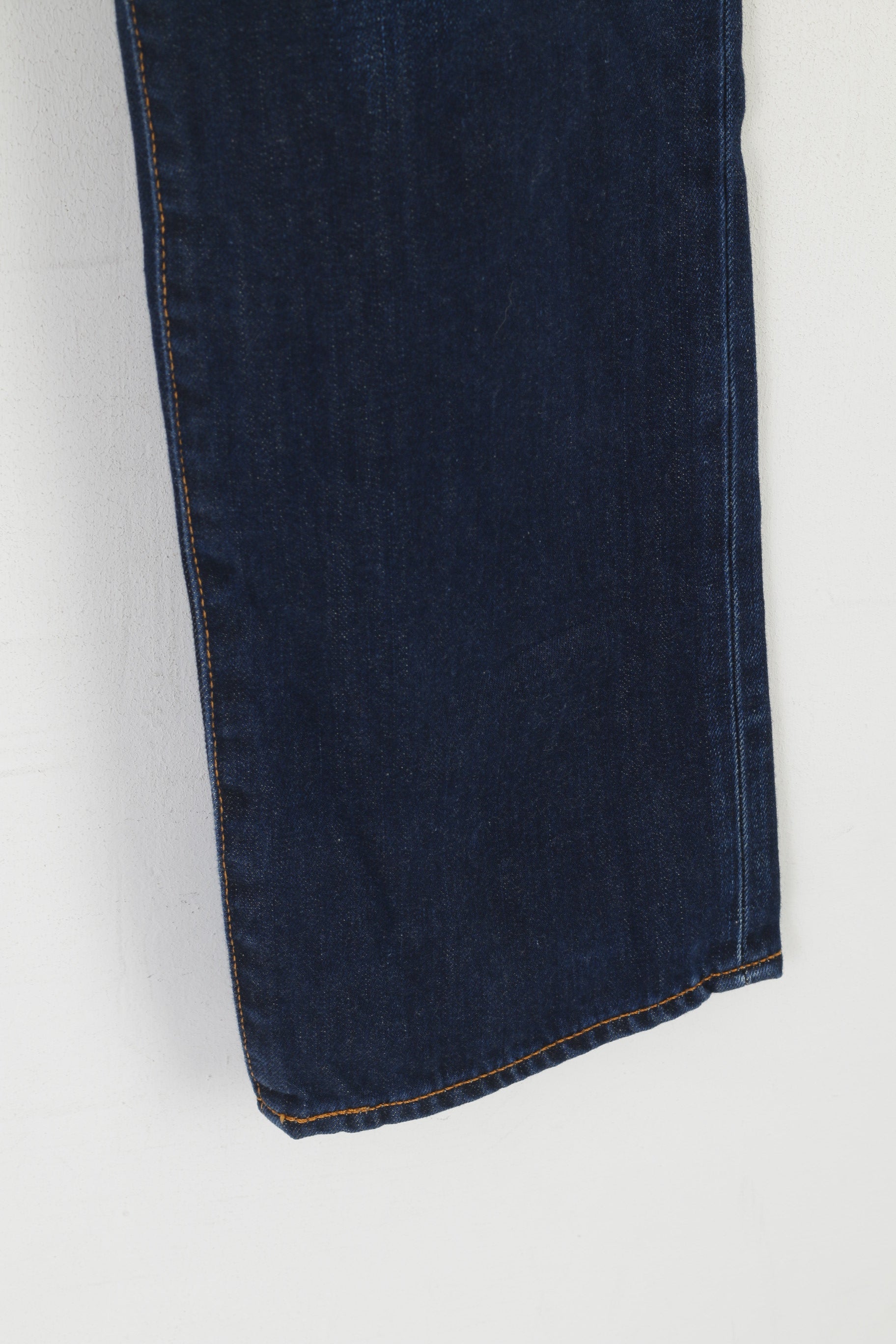 Levi's Men 31 Jeans Pantalon Bleu Marine Denim 502 Vintage Droit Classique Japon Pantalon