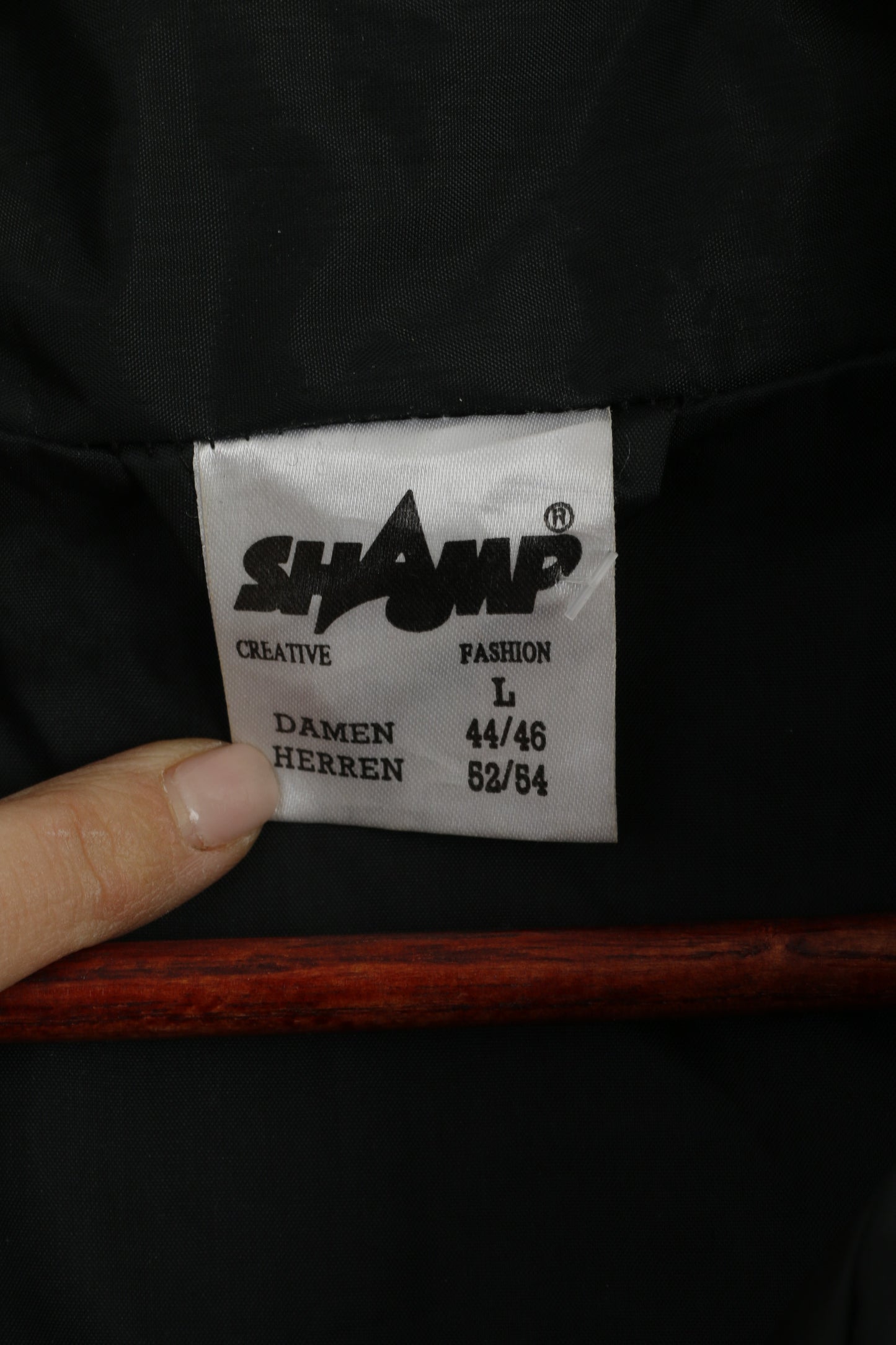 Giacca da uomo Shamp L. Top antipioggia con cerniera impermeabile in nylon bordeaux