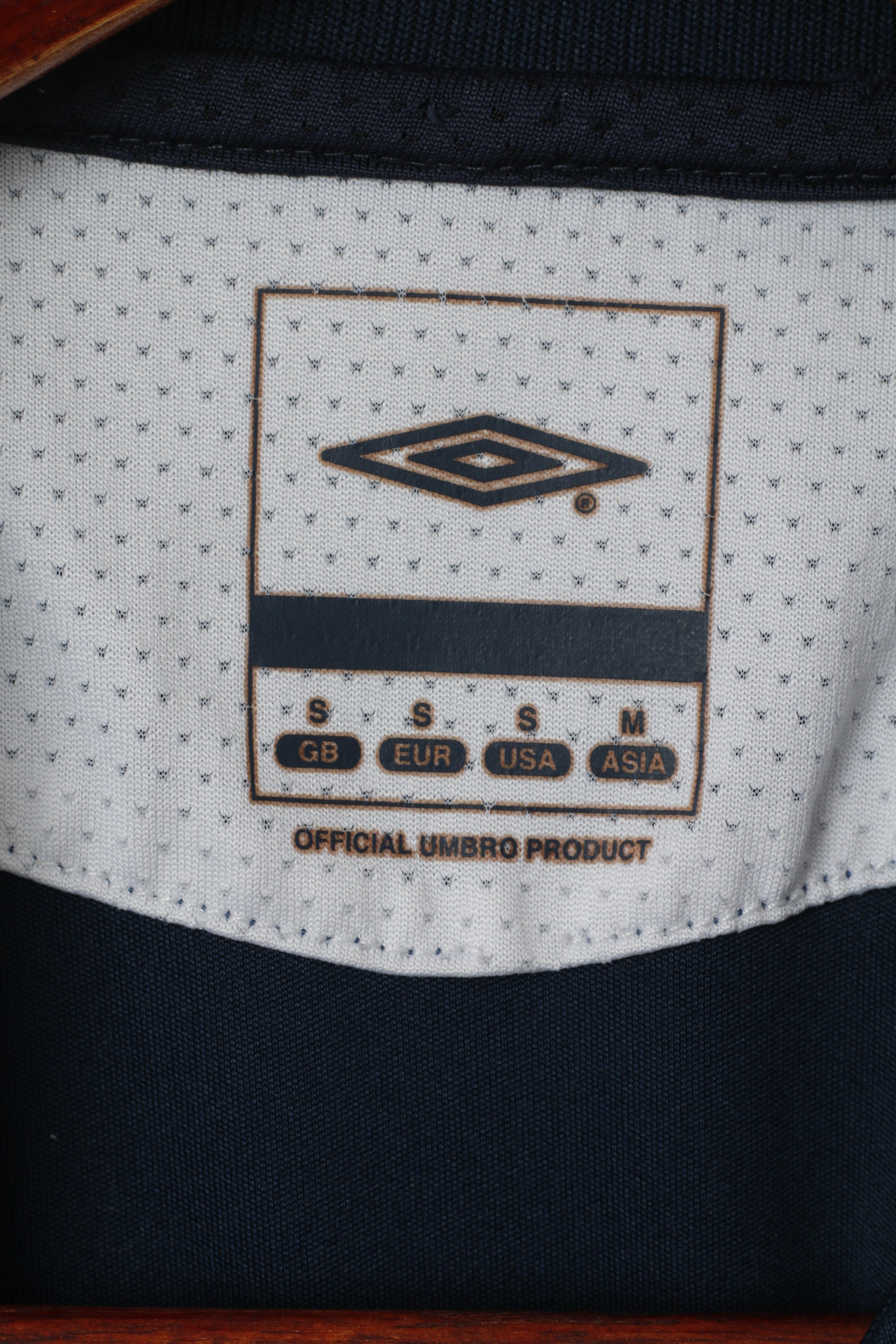 Umbro hommes chemise marine irlandais Football Association Jeresy irlande du nord haut