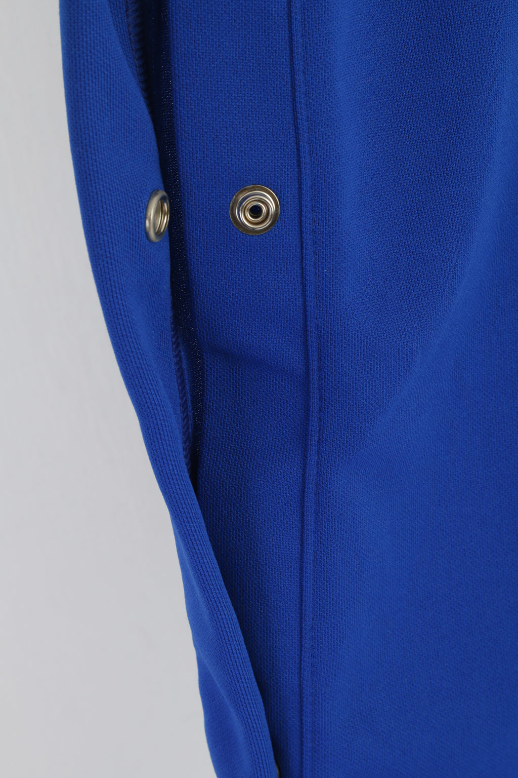 Reebok Hommes 2XL Pantalons de survêtement Bleu Cobalt Polyester Vintage Snap Leg Pantalon Vintage