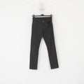 OPUS Emily Pantalon Femme 36 S Pantalon En Coton Enduit Marron Gun Metal