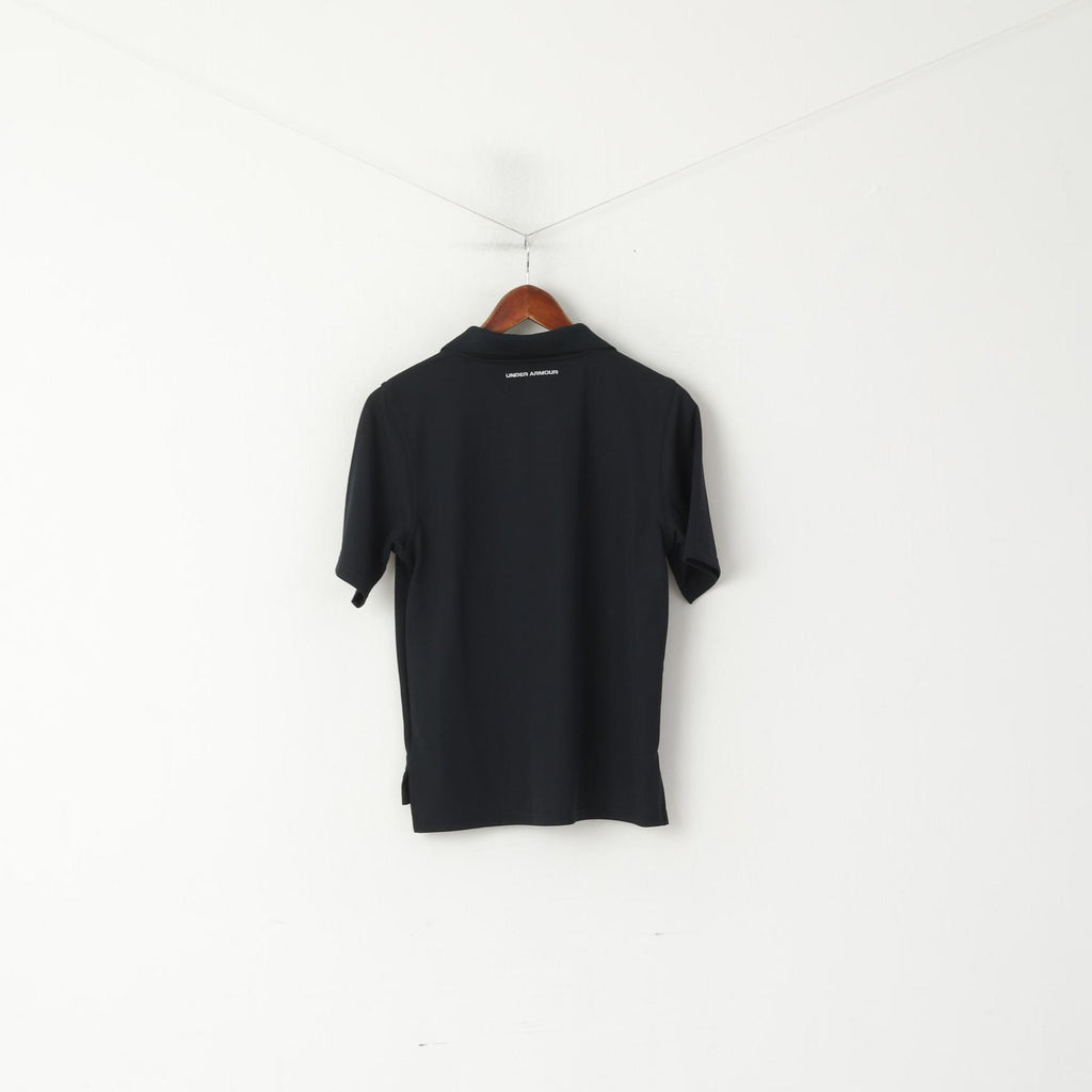 Under Armour Boys YLG 10 Age Shirt Black The Walker Cup 2011 Sport Jersey Top