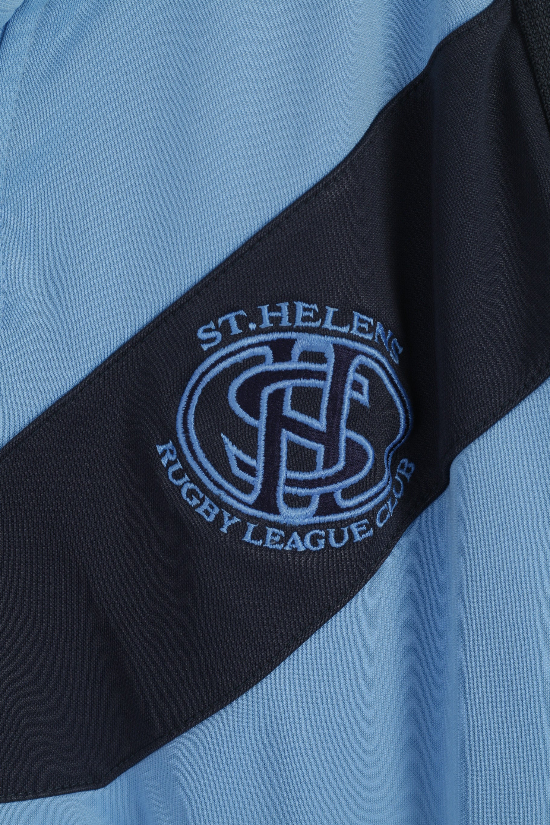 Maglia Puma da uomo M blu St. Helens Rugby League Club Sport manica corta