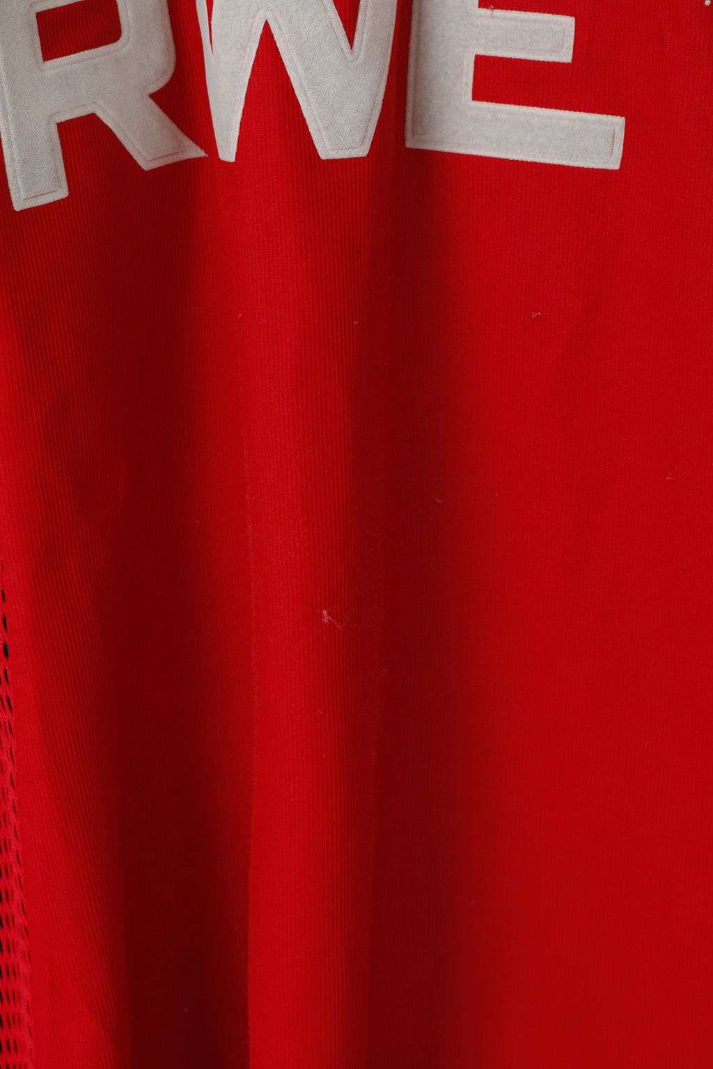 Adidas Bayer Leverkusen Hommes L Chemise Rouge Vintage Football Trikot Jersey Philipp Top