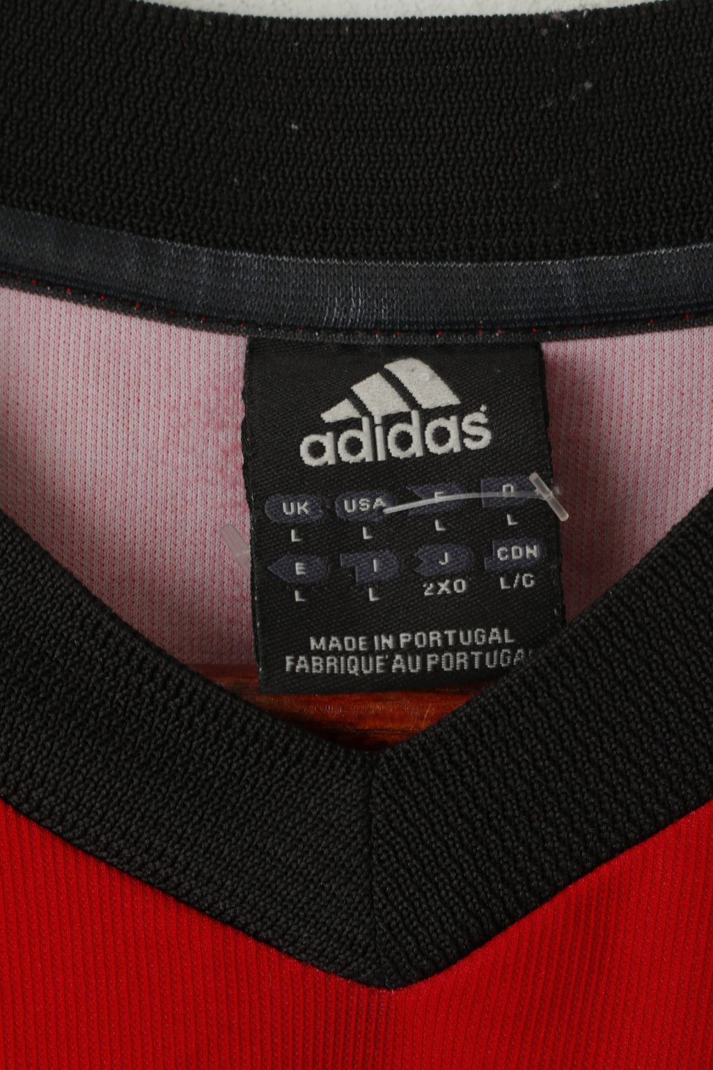 Adidas Bayer Leverkusen Hommes L Chemise Rouge Vintage Football Trikot Jersey Philipp Top