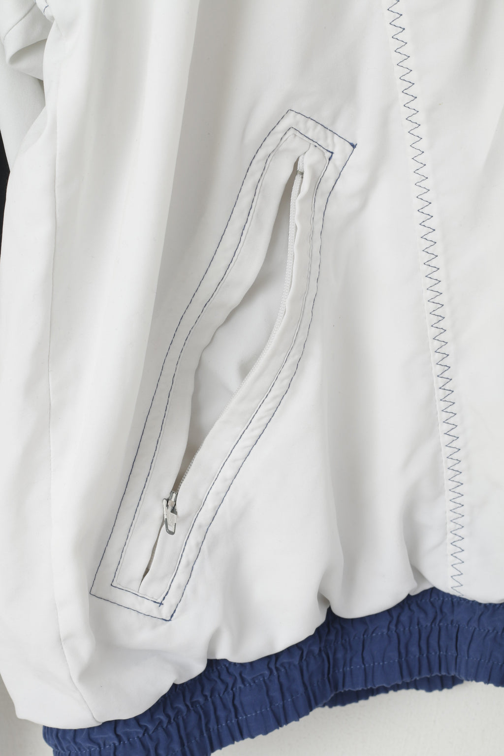 Lotto For Boris Becker Men M Jacket White Vintage Tennis Italiano Zip Up Track Top