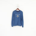 Henri Lloyd Men XXL Sweatshirt Blue Cotton Emroidered ClassicRegular Club R.W.R Top