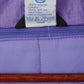 C&A Rodeo Women 12 M Jacket Purple Nylon Paded Bomber Vintage Shoulder Pads Top