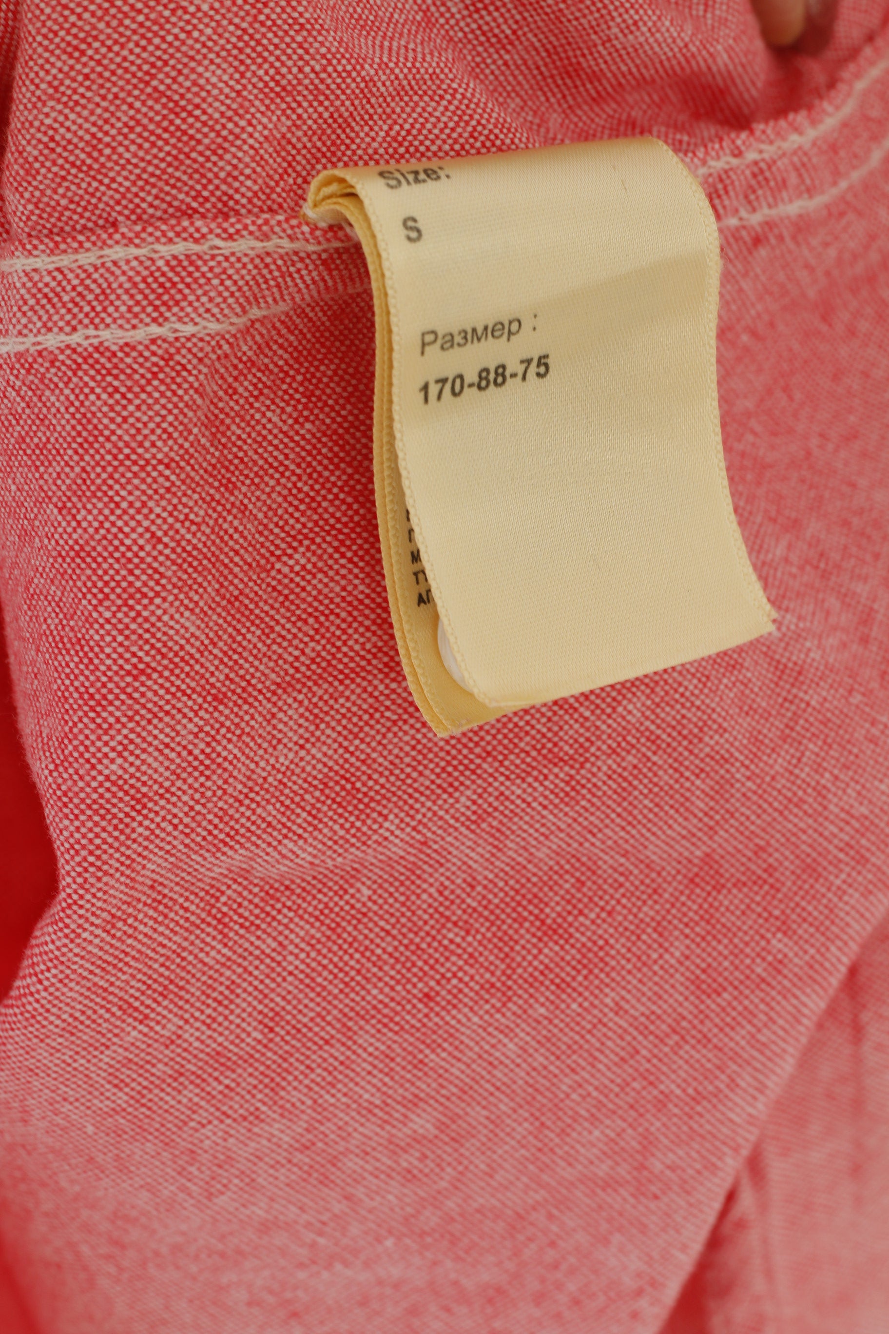 Wrangler Men S Casual Shirt Pink Cotton Regular Spirit Of America Long Sleeve Top