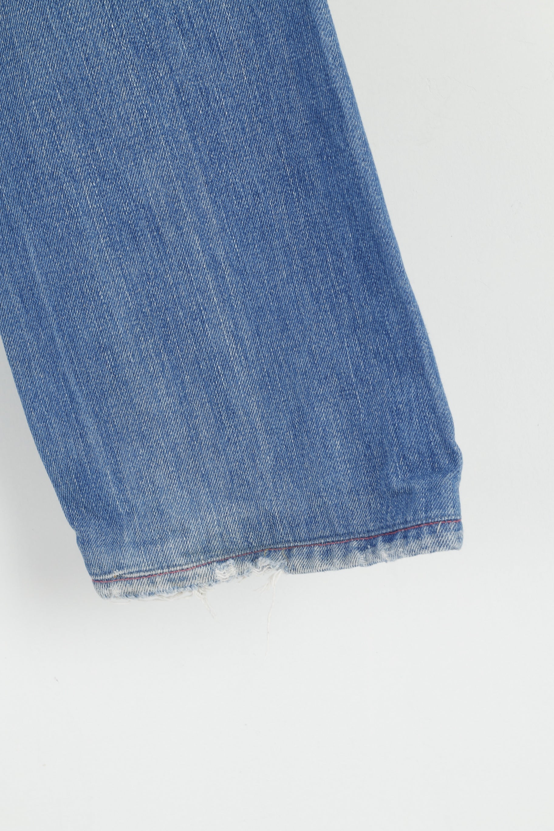 Diesel Industry Mens 31 Trousers Blue Cotton  Made in Italy Classic Pants