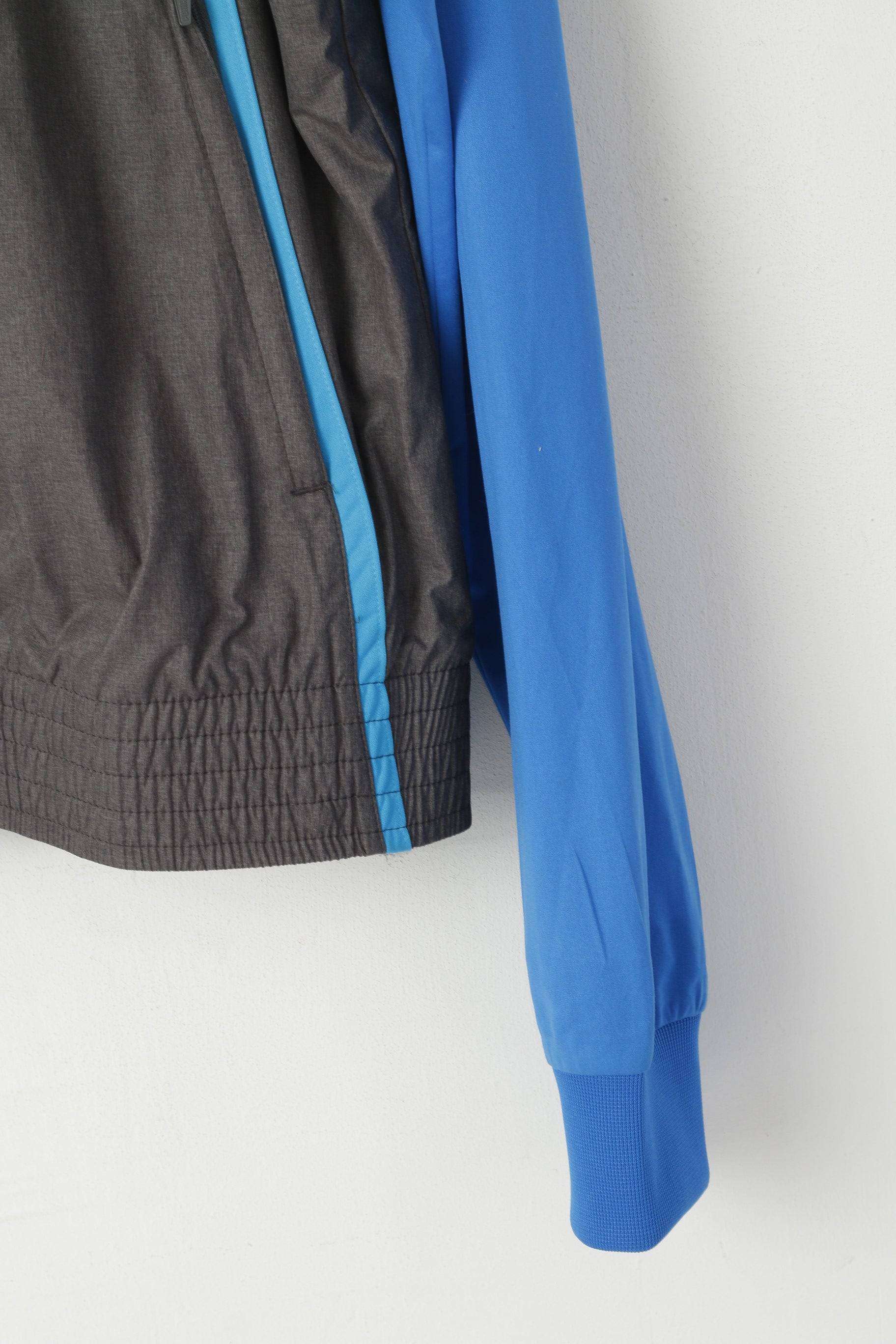 Puma Men XL Jacket Blue Newcastle United Football Club Activewear Zip Up Track Top