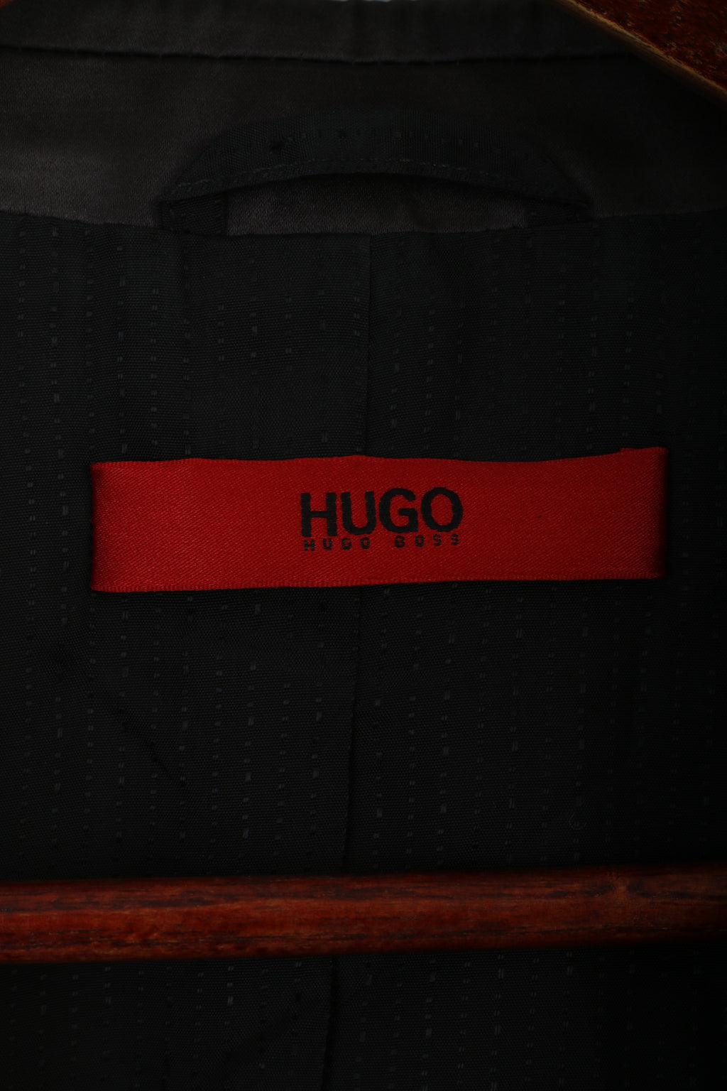 Hugo Boss Hommes 38 48 Blazer Noir Brillant Alko Heise Veste à Boutonnage Simple