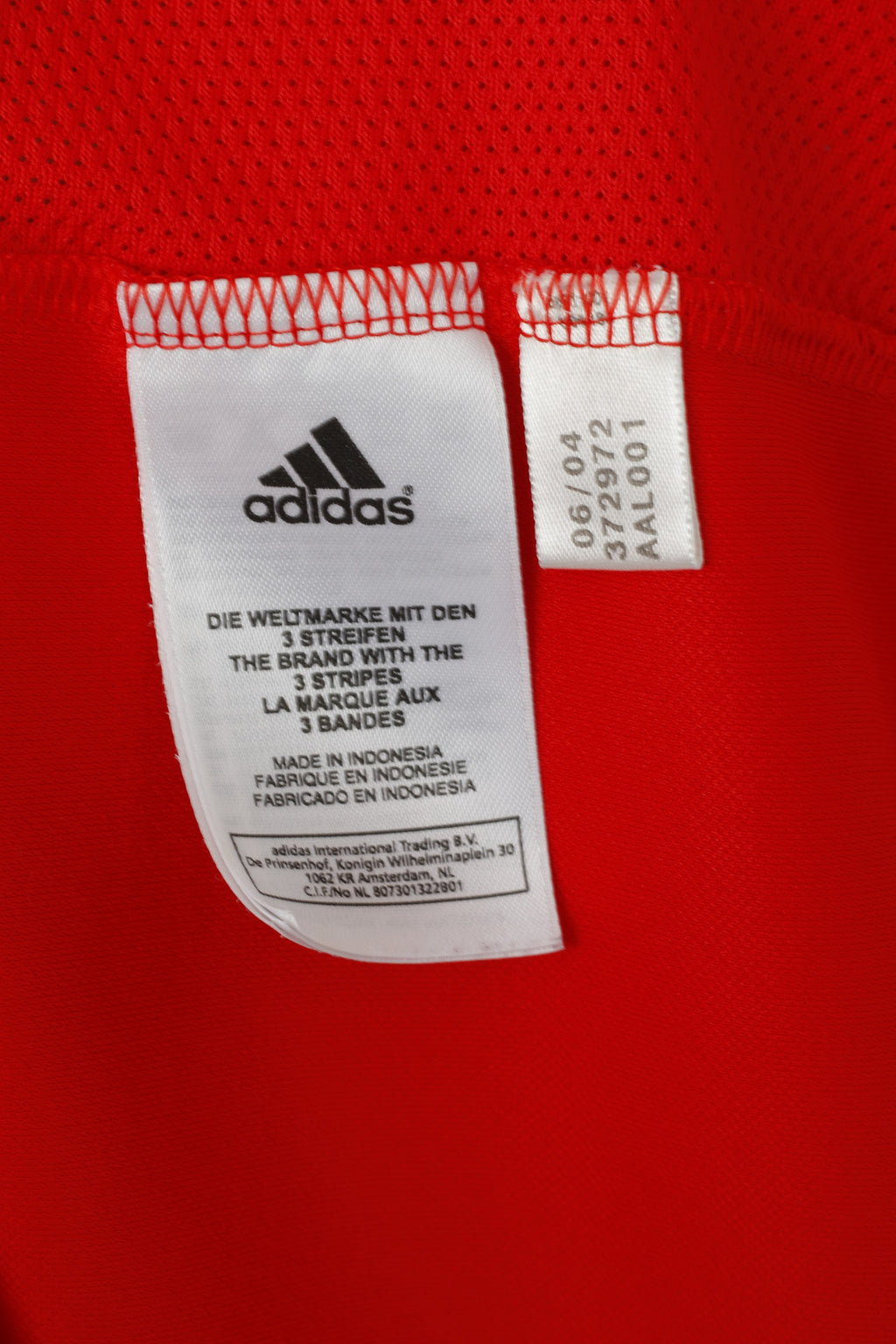 Adidas Hommes L Chemise Rouge Japon Jersey Football Activewear Sport Top