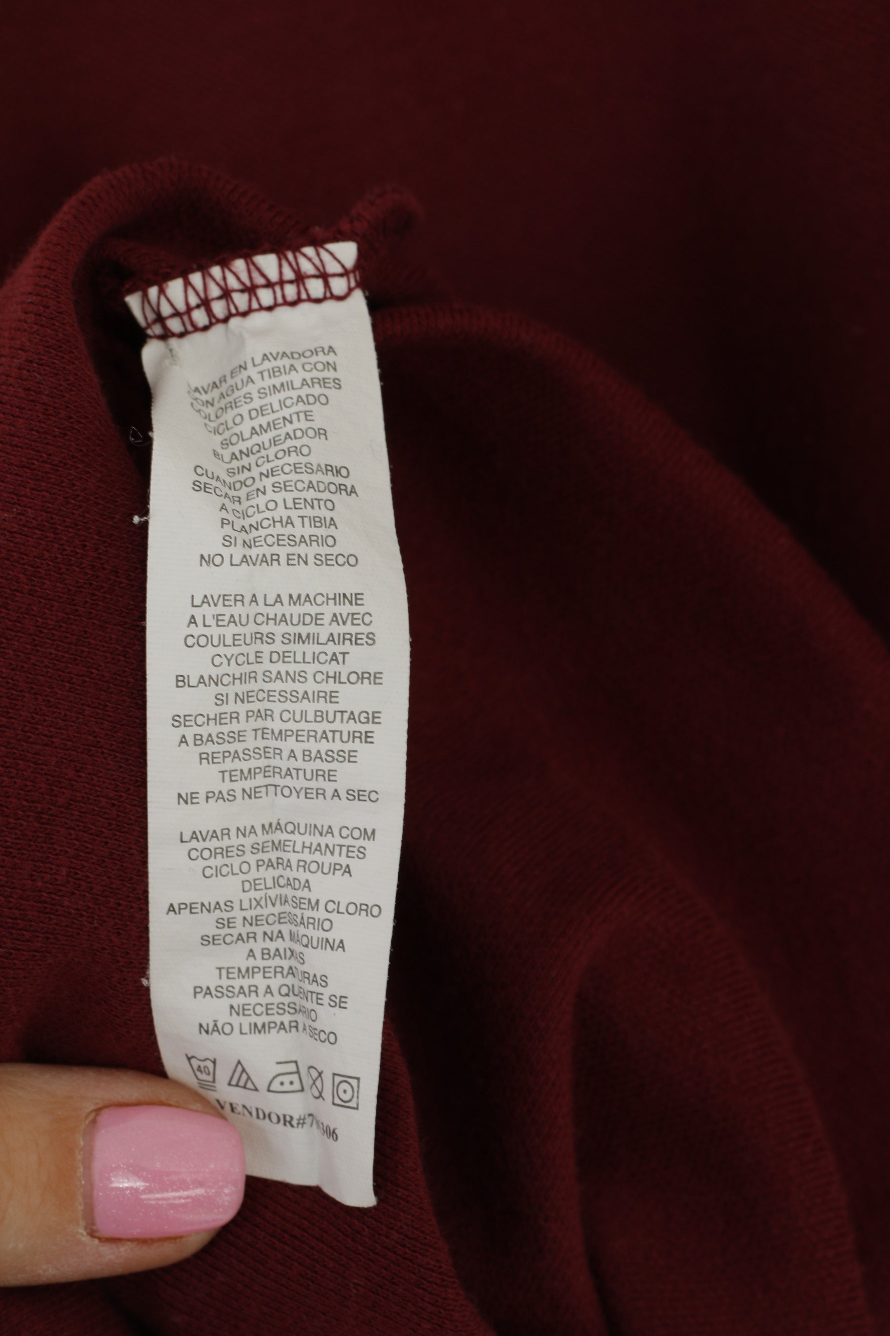 Original Penguin Men S Polo Shirt Maroon Cotton Classic Fit Short Sleeve Top