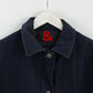 Dolce & Gabbana Womens 40 M Jacket Navy Cotton Zip Up Classic Top