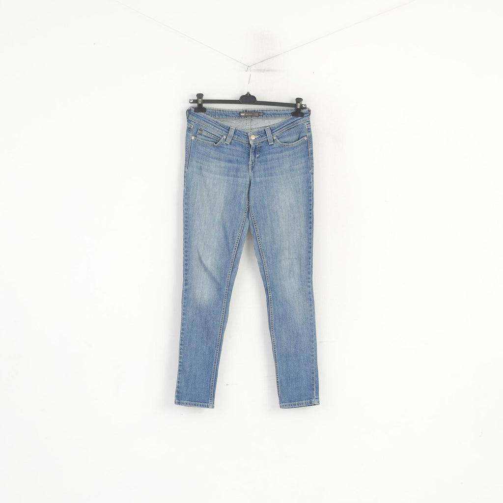 Levi's Demi Curve Women 28 Jeans Trousers Blue Cotton Low Rise Skinny Pants