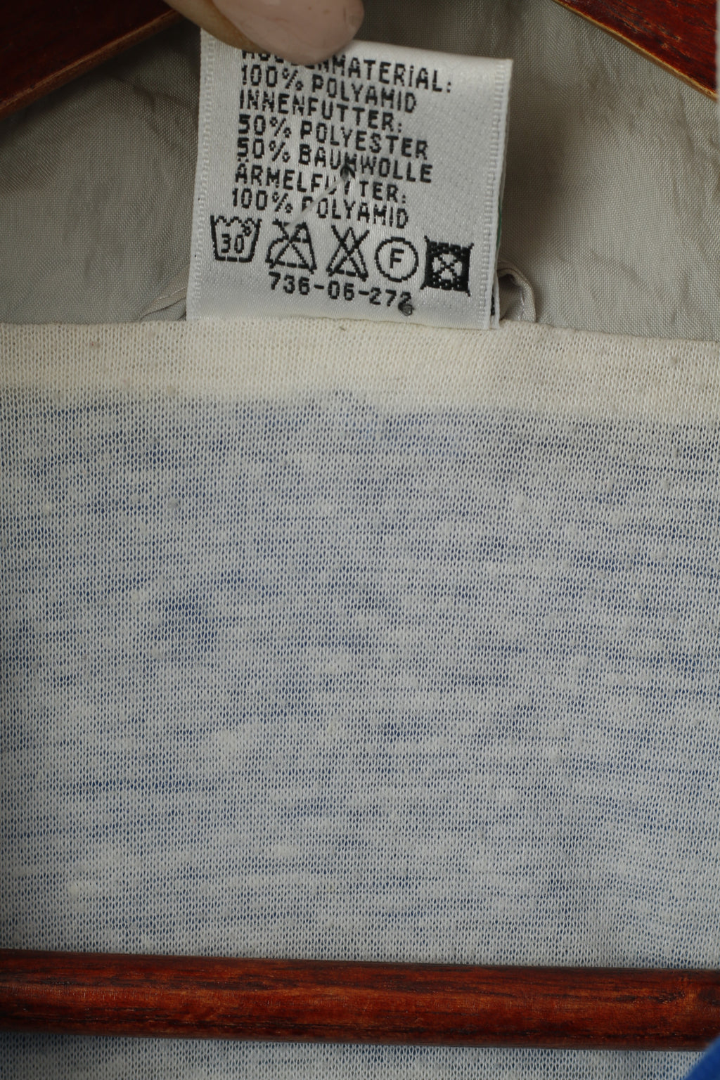 Puma Hommes 6 M Track Top Veste Bleu Vintage Full Zipper Oldschool Sport Nylon