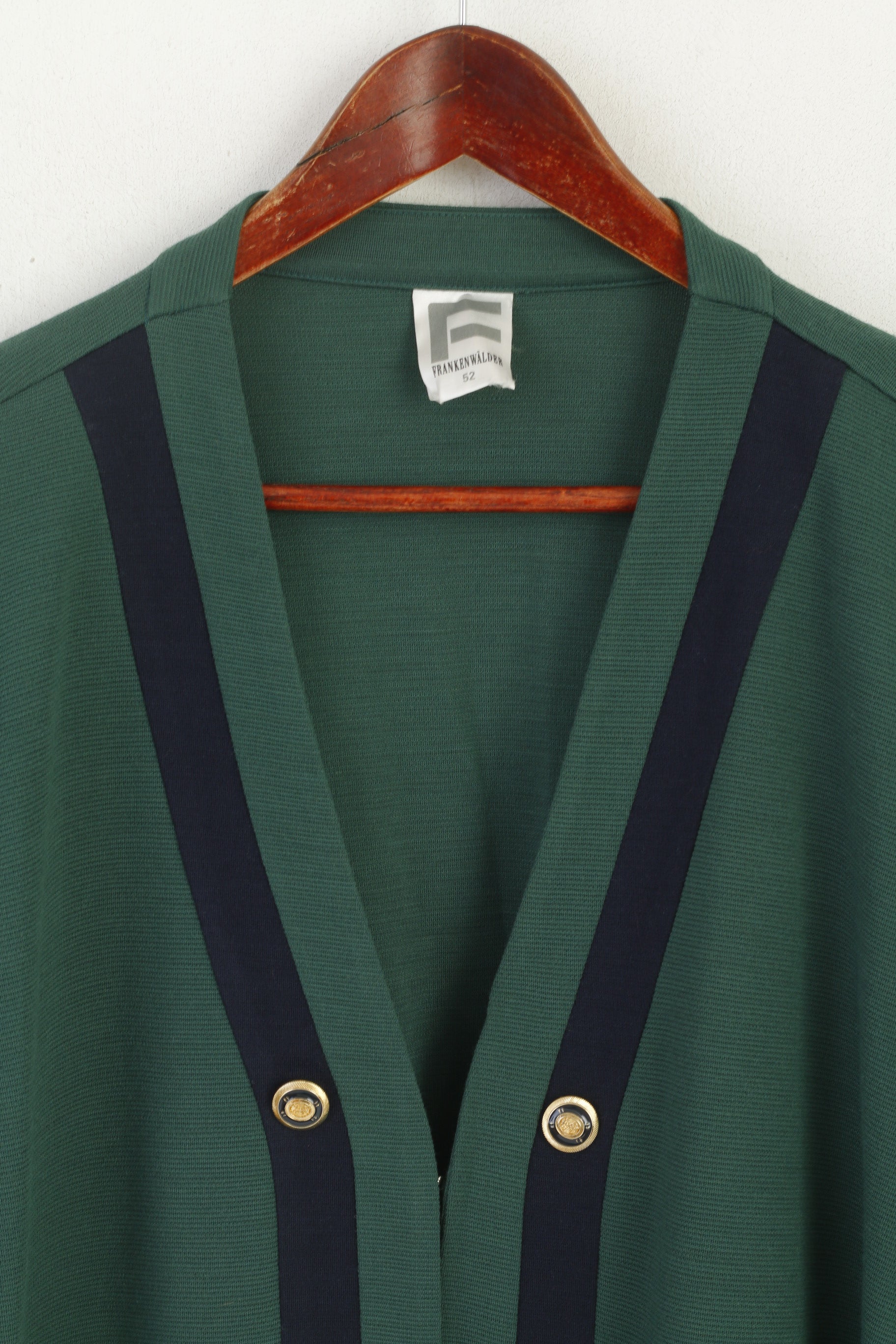 Franken Walder Women 52 XXL Suit Green 2 Piece Green Vintage Jacket Skirt Wool Blend
