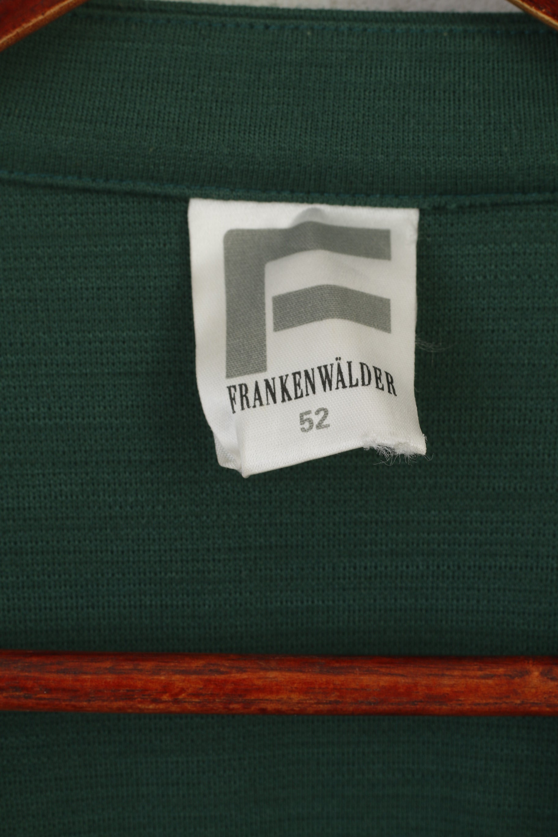 Franken Walder Women 52 XXL Suit Green 2 Piece Green Vintage Jacket Skirt Wool Blend