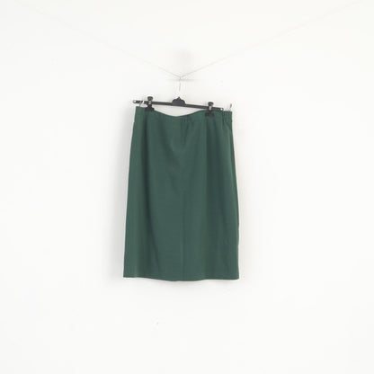 Franken Walder Women 52 XXL Suit Green 2 Piece Green Vintage Jacket Skirt Wool Blend