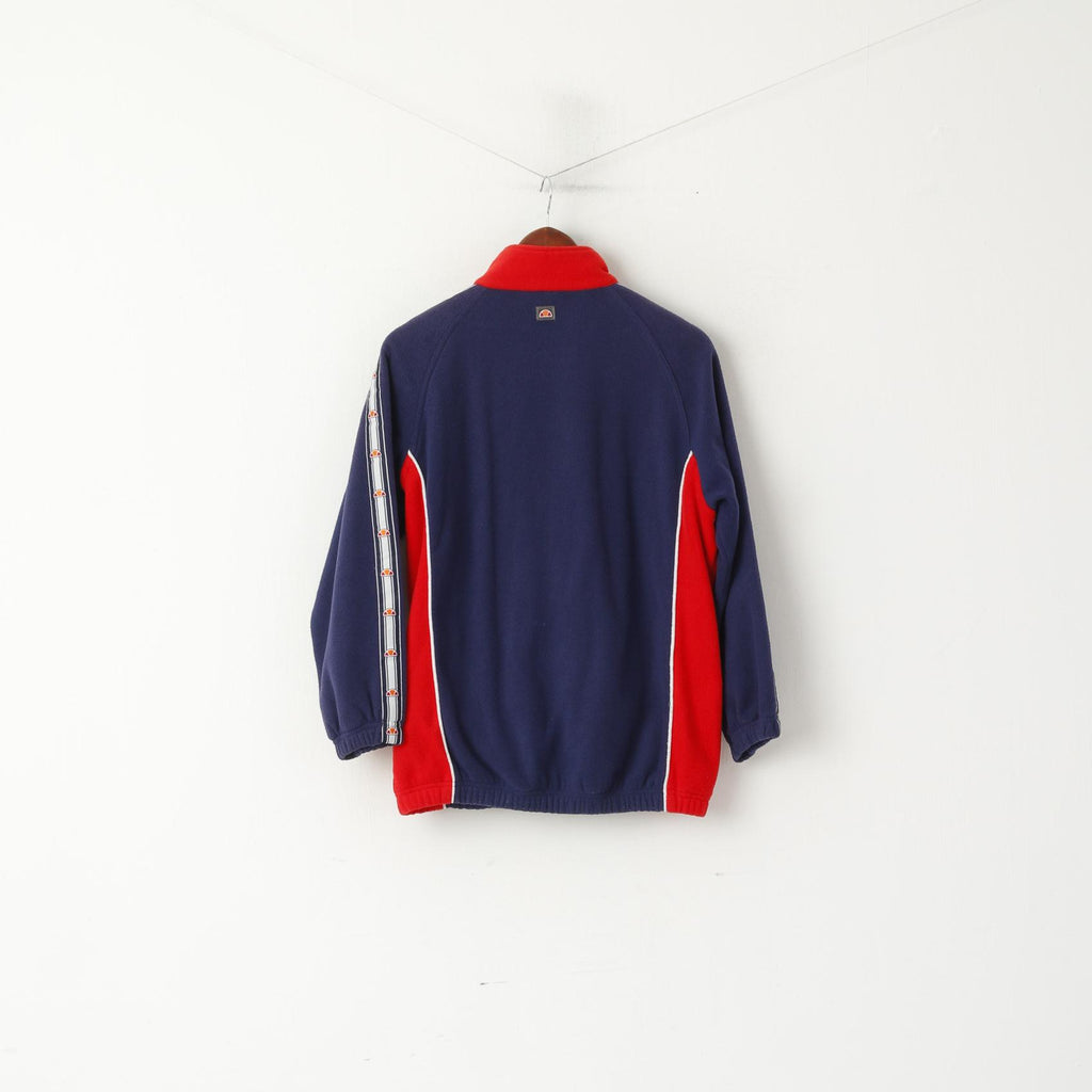 Ellesse Junior Youth XL 158-164 cm Haut polaire Bleu marine Fermeture éclair complète Sweat-shirt de sport