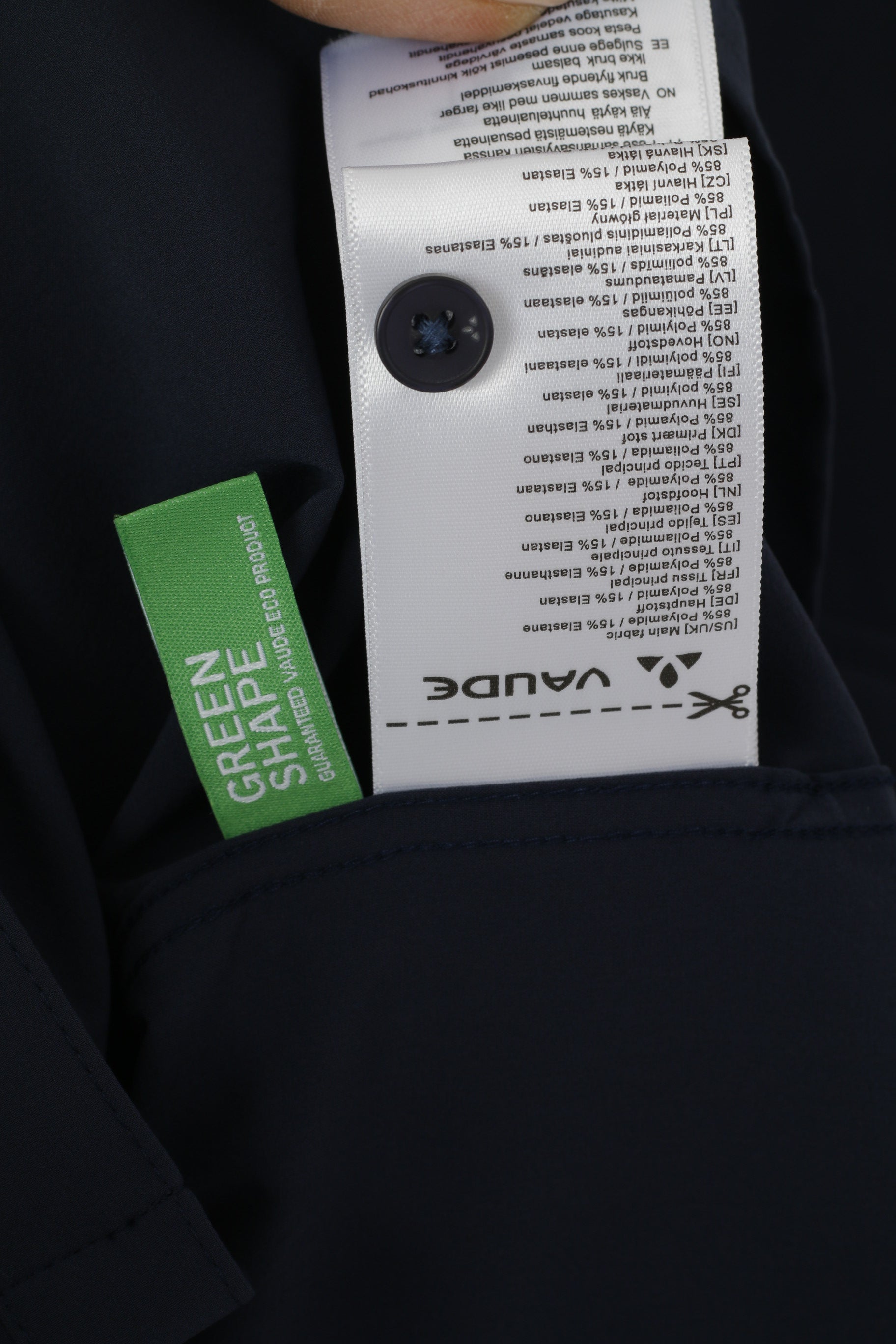 Vaude Chemise décontractée pour homme en nylon bleu marine Altesch Arena Mountain Outdoor Top 56 XXL (XL)