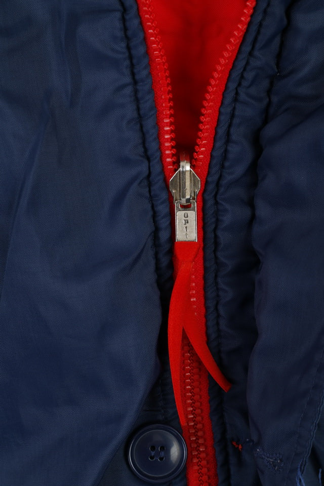 Helly Hansen Veste M pour homme Rouge marine Double face avec capuche cachée rembourrée