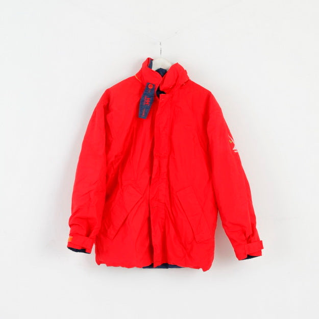 Helly Hansen Veste M pour homme Rouge marine Double face avec capuche cachée rembourrée