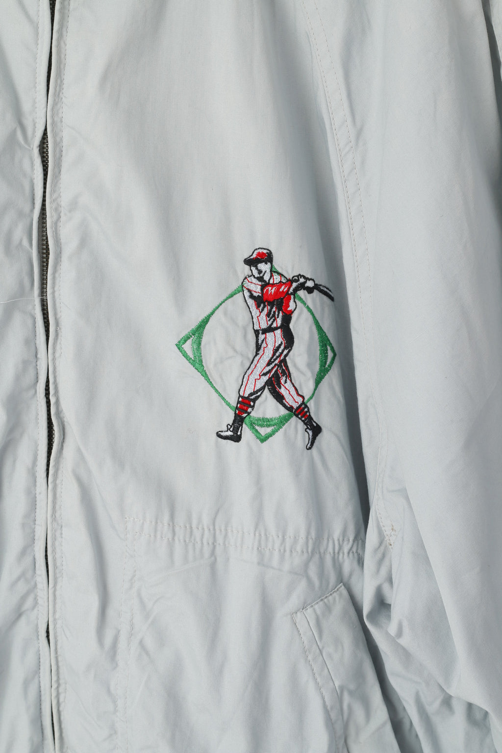 Marlboro Classics Hommes 54 L Veste Gris Bleu Double Face Coton Capuche Cachée Bomber Top