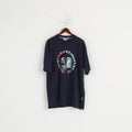 Coper Men XXL T-Shirt Navy Rugby World Cup 2003 Official IRB Australia Top