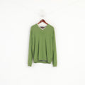 Rukka Uomo 54 XL (L) Maglione Maglione con scollo a V esterno foderato in lana verde