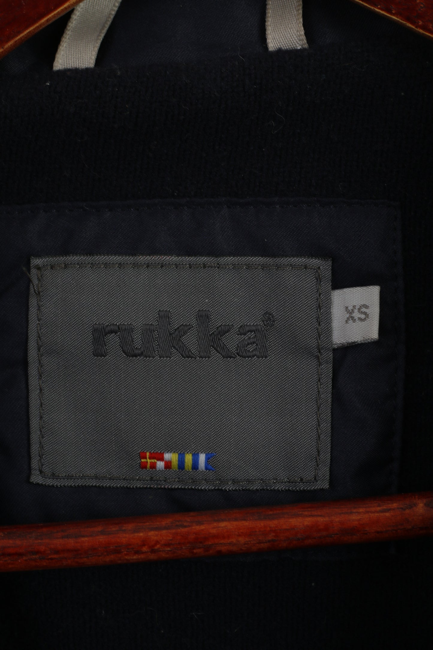 Rukka Men XS Bodywarmer Navy Full Zipper Finland Casual Sleeveless Vest