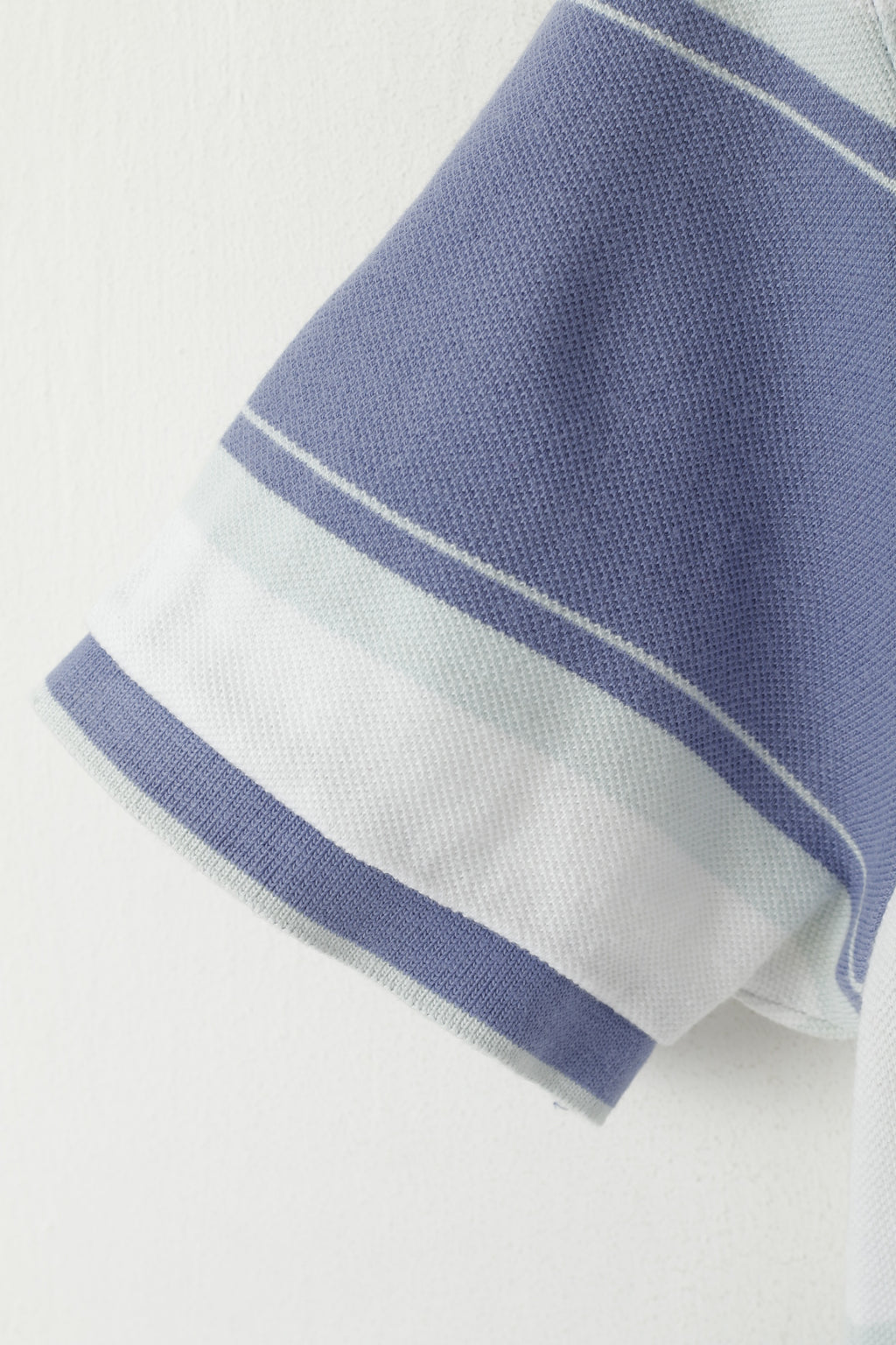 Levi's Homme S Polo Violet Rayé Manches Courtes Coton Standard Fit Top