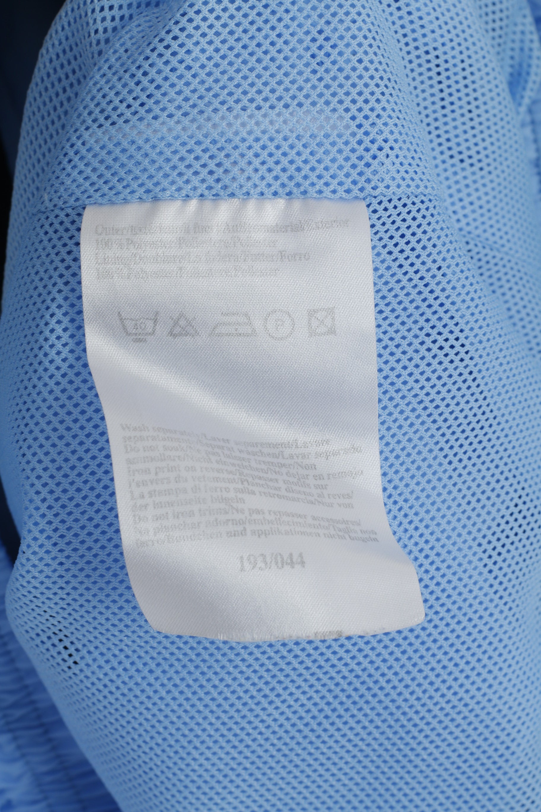 Giacca Umbro da uomo XL Bomber leggero da allenamento blu con cerniera intera