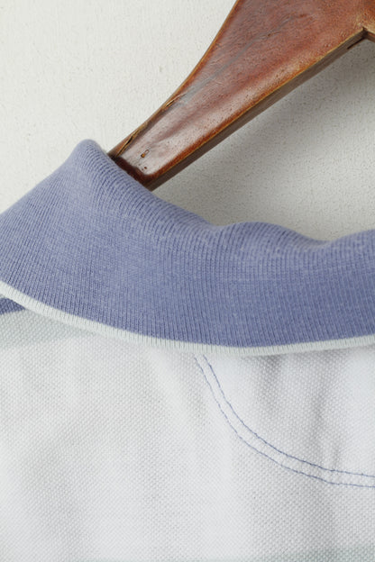 Levi's Men S Polo Shirt Violet Striped Short Sleeve Cotton Standard Fit Top