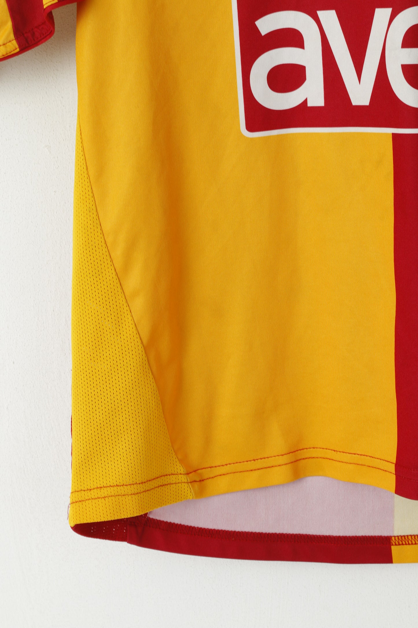 Adidas Youth 164 Shirt Yellow Galatasaray SK Football Club Turkey Jersey Top