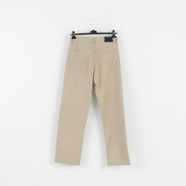 Pantaloni Hugo Boss da uomo 32/32 Pantaloni classici vintage Arkansas in cotone beige