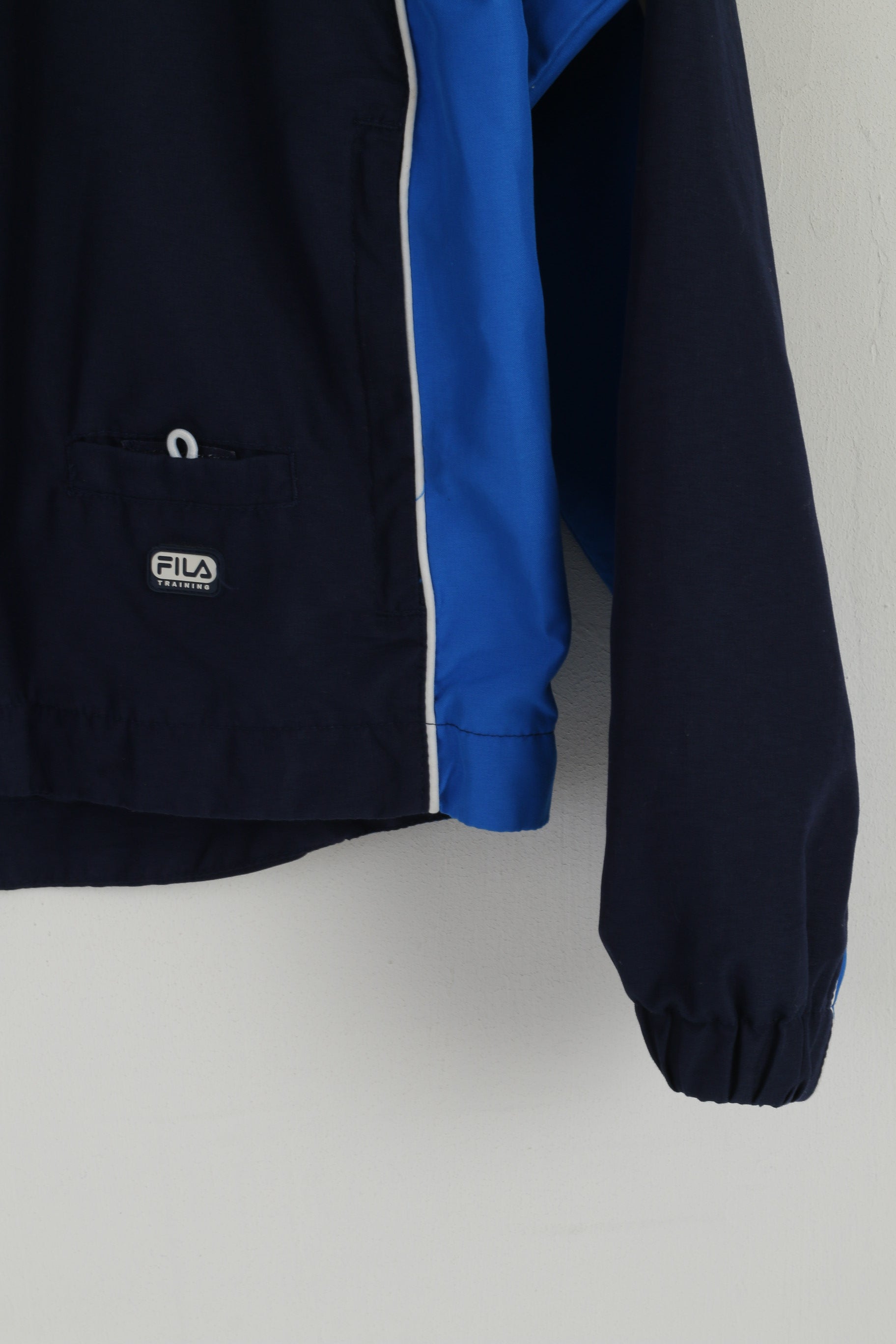 Veste FILA MB pour jeunes de 10 à 12 ans, bleu marine, Traning Active, fermeture éclair, haut doublé en maille