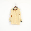 EWM Pure Classics Femmes 16 Veste Jaune Léger Rétro Zippé Manteau À Capuche