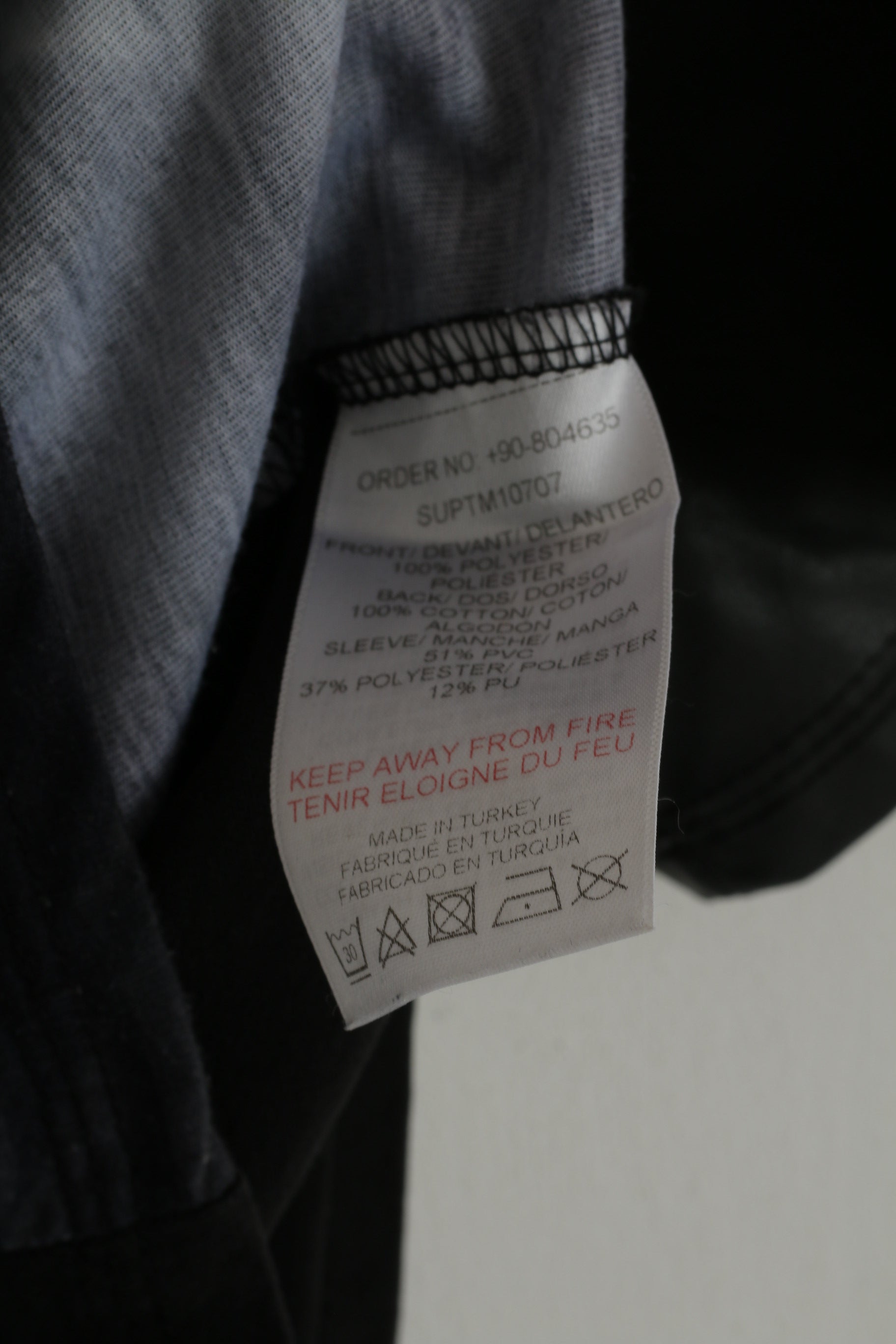 Supply & Demand Men L (M) Shirt Black Roses New York PVC Short Sleeve Top