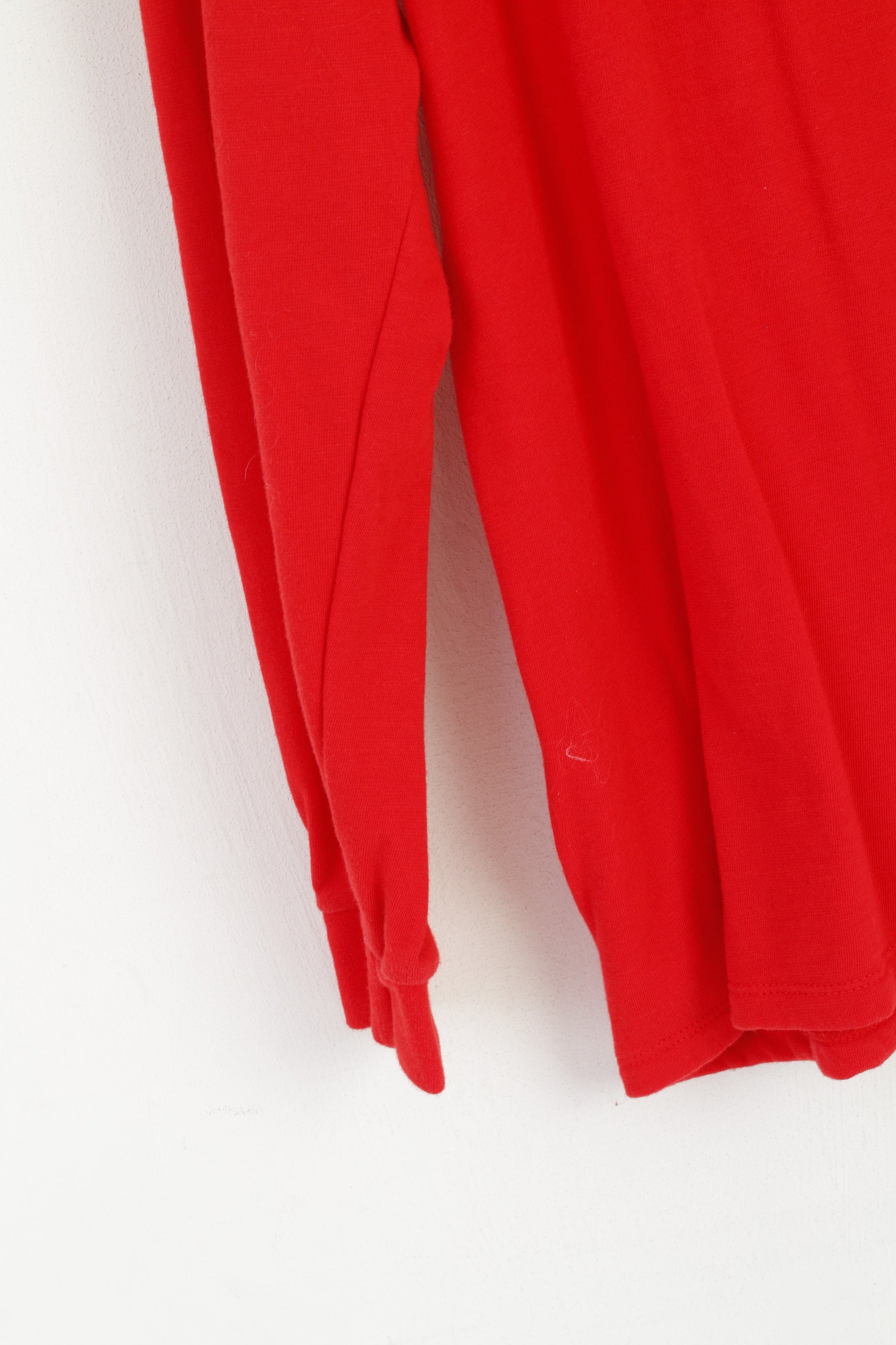 Loffler Men 52 L Chemise à manches longues Rouge Coton Activewear TransTex Stretch Top