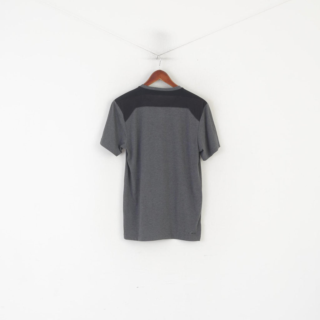 Adidas hommes S chemise gris Destroy Yourself Climacool Sportswear Run Active haut