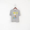 George Looney Tunes hommes M chemise gris coton Vintage je pourrais être chauve haut