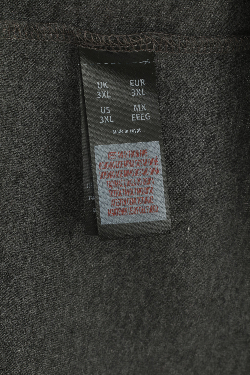 Batman V Superman Men XXXL Shirt Gray Cotton Graphic Dawn of Justice Top